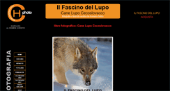 Desktop Screenshot of ilfascinodellupo.com